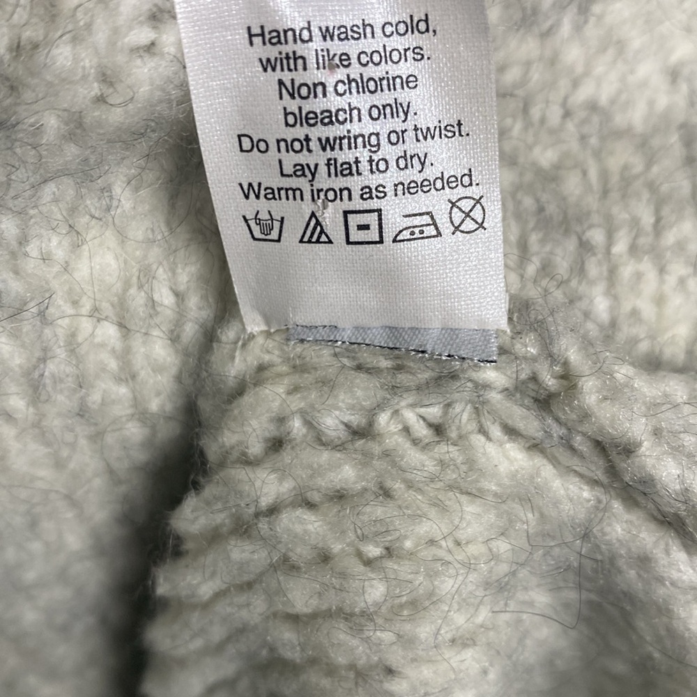 Madewell Snowbound Drawstring Pullover Gray Sweat… - image 7